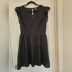 Black Casual Mini Dress